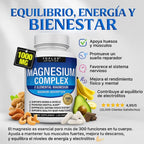 Magnesio Complex 7 Formas – Máxima Absorción para Sueño, Músculos y Calma - Shopio