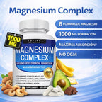 Magnesio Complex 7 Formas – Máxima Absorción para Sueño, Músculos y Calma - Shopio