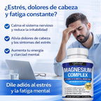 Magnesio Complex 7 Formas – Máxima Absorción para Sueño, Músculos y Calma - Shopio