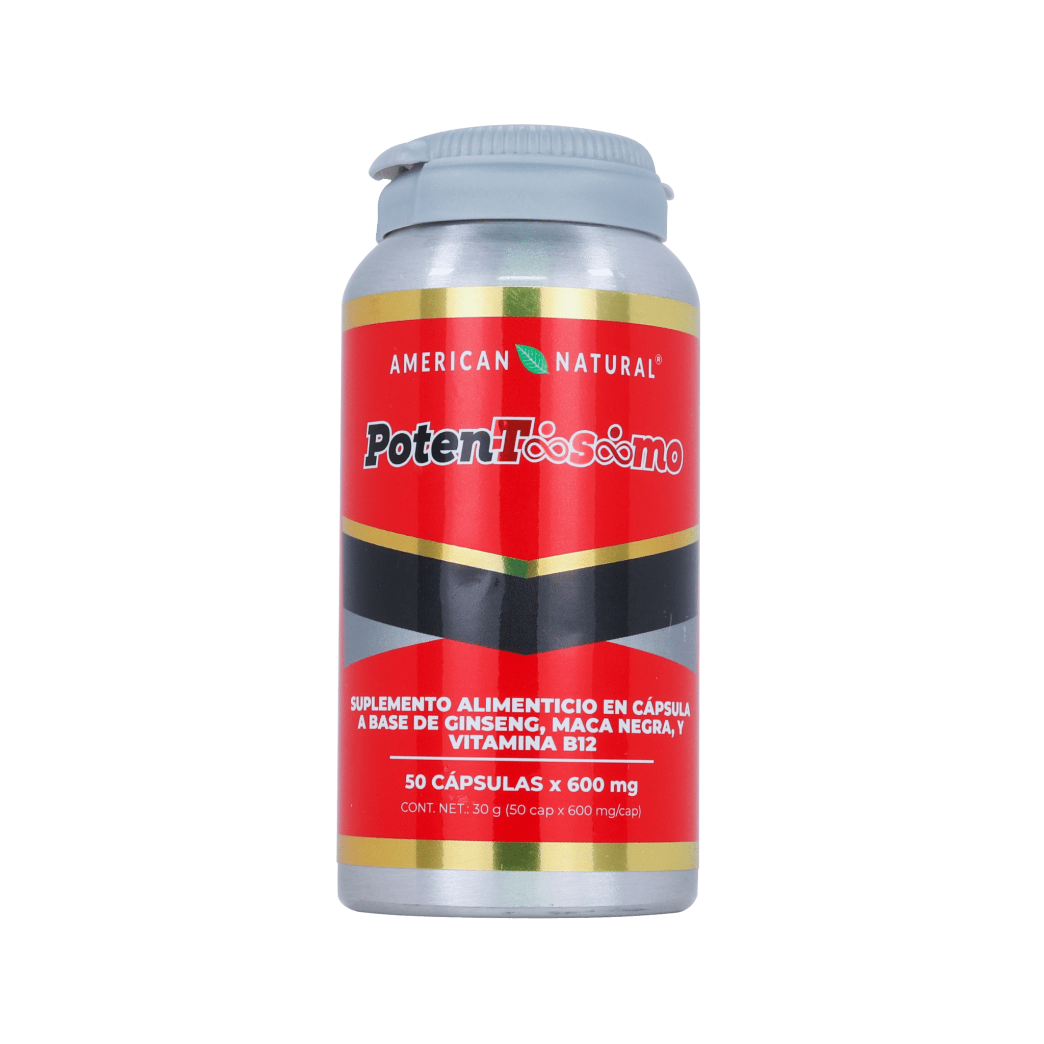 PotenTisimo® Maca Negra + Ginseng + Zinc - Shopio