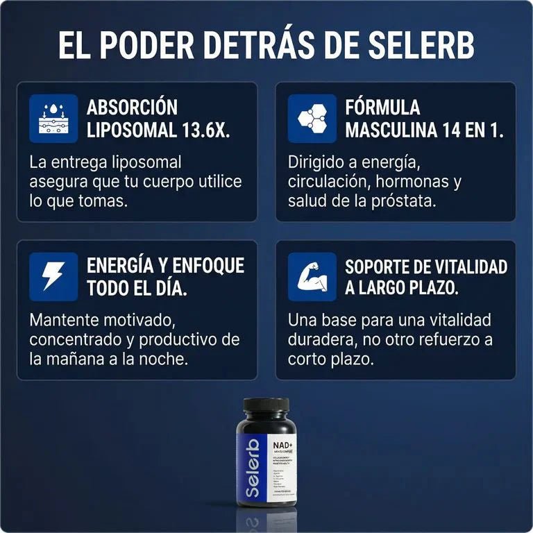 SELERB® NAD+ Men's Complex - Shopio